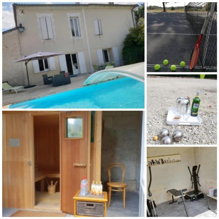 Saint-Palais-de-Negrignac Le Domaine Du Haut Preau מראה חיצוני תמונה